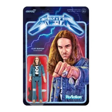 Cliff Burton figurine ReAction Wave 01 Cliff Burton 10 cm    | 0840049813809