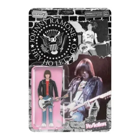 Johnny Ramone figurine ReAction Wave 01 Johnny Ramone 10 cm | 0840049834361