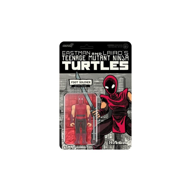 Tortues Ninja figurine ReAction Wave 11 Foot Soldier (Comic Color) 10 cm             | 0840049888968