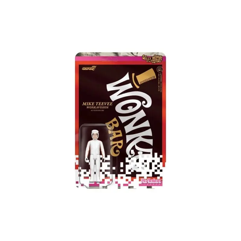 Charlie et la Chocolaterie (1971) figurine ReAction Wave 03 Mike Teevee (White Suit) 10 cm     | 0840049856684