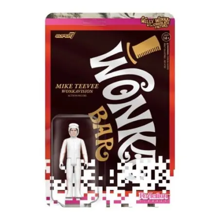 Charlie et la Chocolaterie (1971) figurine ReAction Wave 03 Mike Teevee (White Suit) 10 cm     | 0840049856684