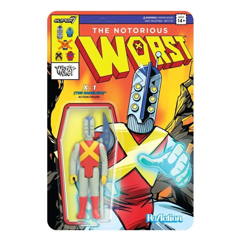 The Worst figurine ReAction Wave 05 Mutant Team X1 The Nameless 10 cm        | 0840049884540