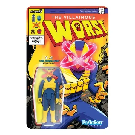 The Worst figurine ReAction Wave 05 Mutant Team X5 The Annihilator 10 cm     | 0840049884588