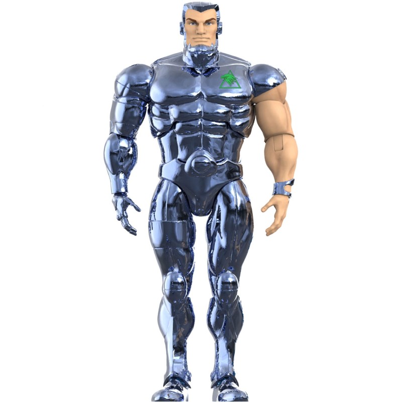 SilverHawks figurine Ultimates Steelwill (Toy Version Vac Metal) 18 cm | 0840049884502