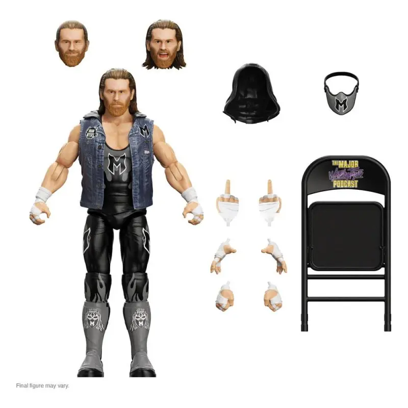 Major Wrestling Podcast Wave 2 figurine Ultimates Brian Myers (Most Professional Wrestler) 18 cm | 0840049828643