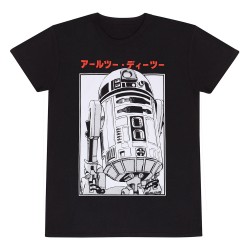 Star Wars T-Shirt R2D2 Katakana (L)