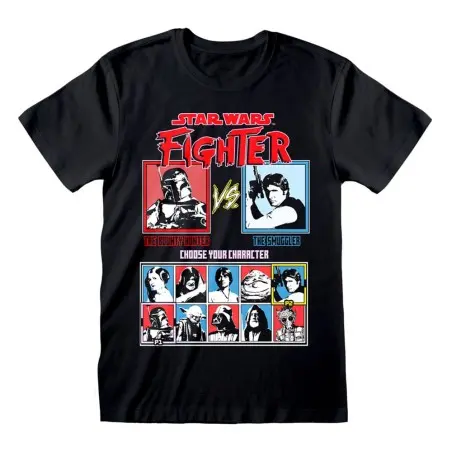 Star Wars T-Shirt Vs Screen Black (L) | 5056811529419