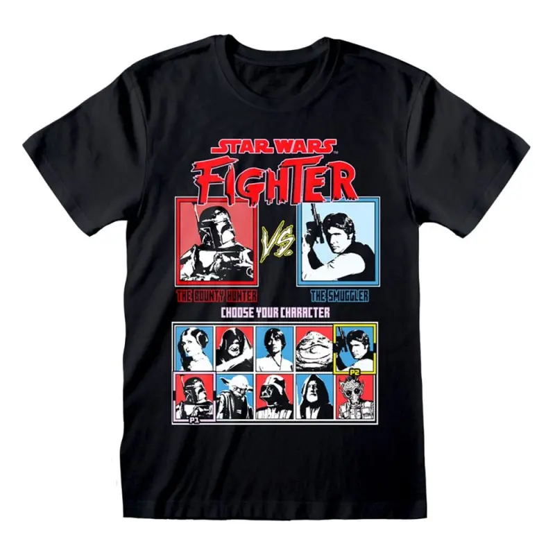 Star Wars T-Shirt Vs Screen Black (M) | 5056811529402