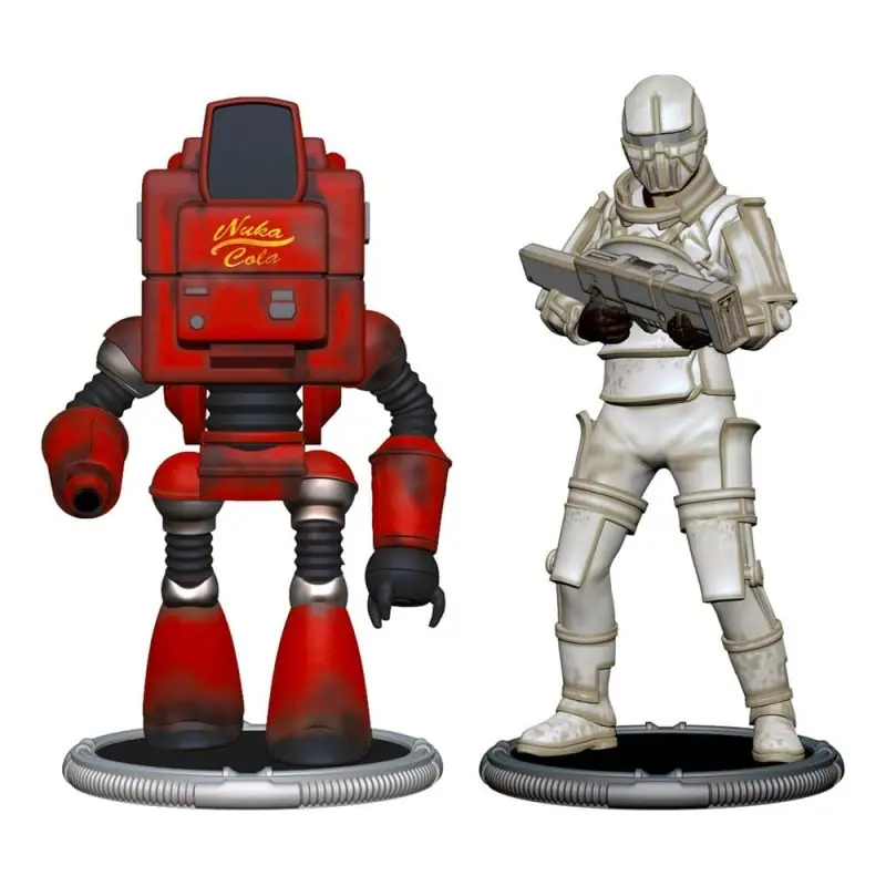 Fallout pack 2 figurines Set B Nukatron & Synth 7 cm   | 0840282631512