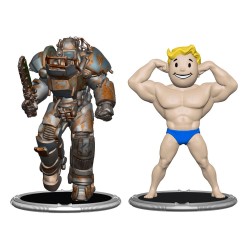 Fallout pack 2 figurines Set E Raider & Vault Boy (Strong) 7 cm    