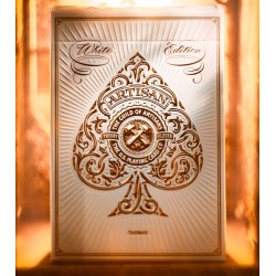 Artisan jeu de cartes à jouer White