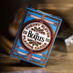 The Beatles jeu de cartes à jouer Blue Version
