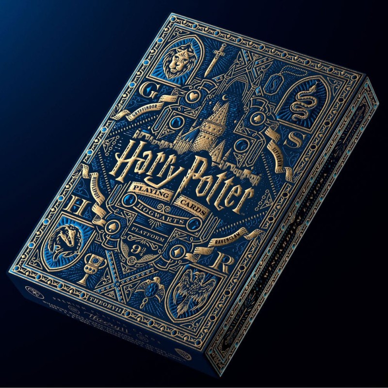 Harry Potter jeu de cartes à jouer Blue Version | 0850016557483