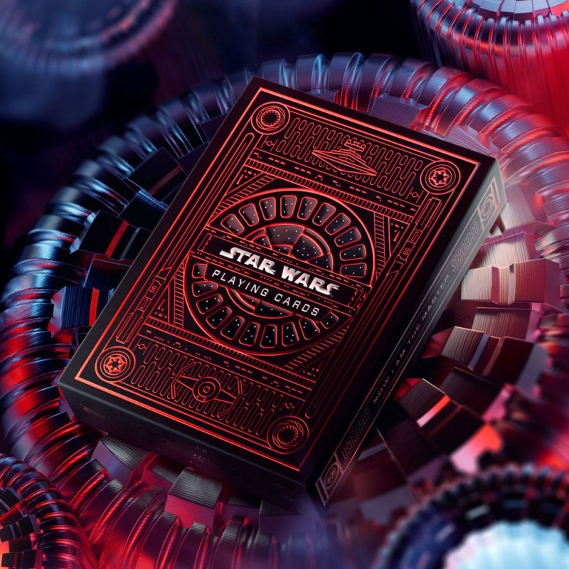 Star Wars jeu de cartes à jouer Red Version
