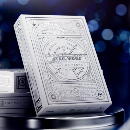 Star Wars jeu de cartes à jouer Silver Edition Light Side