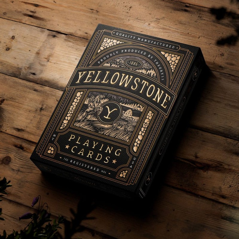 Yellowstone jeu de cartes à jouer  | 0850016557810