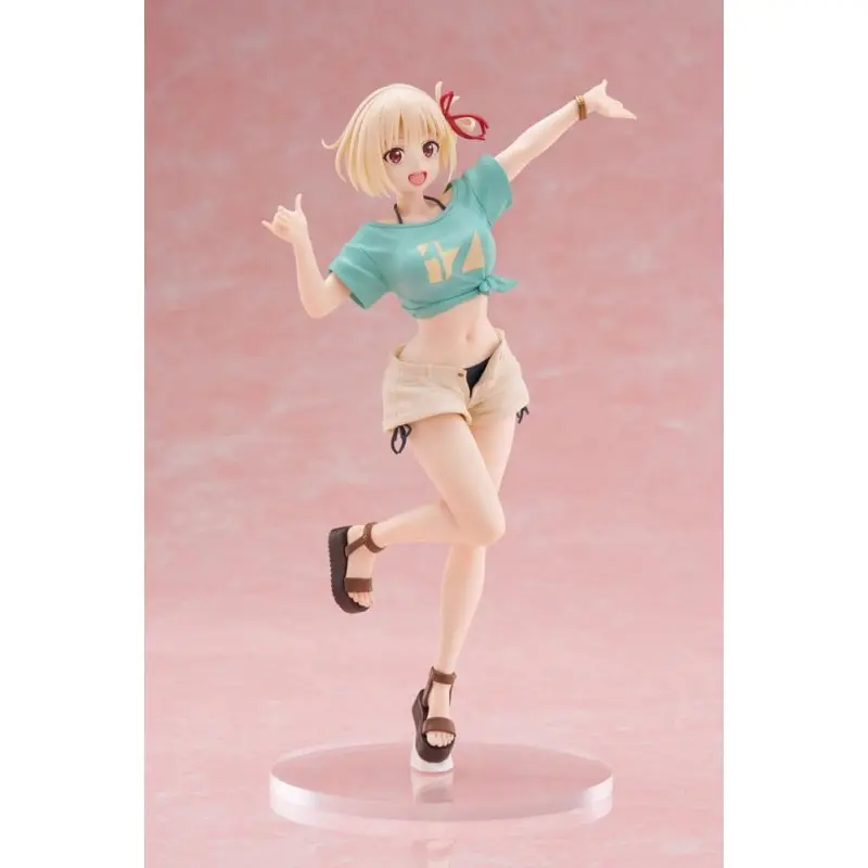 Lycoris Recoil statuette PVC Coreful Chisato Nishikigi Hawaiian Ver. 18 cm  | 0840342402816