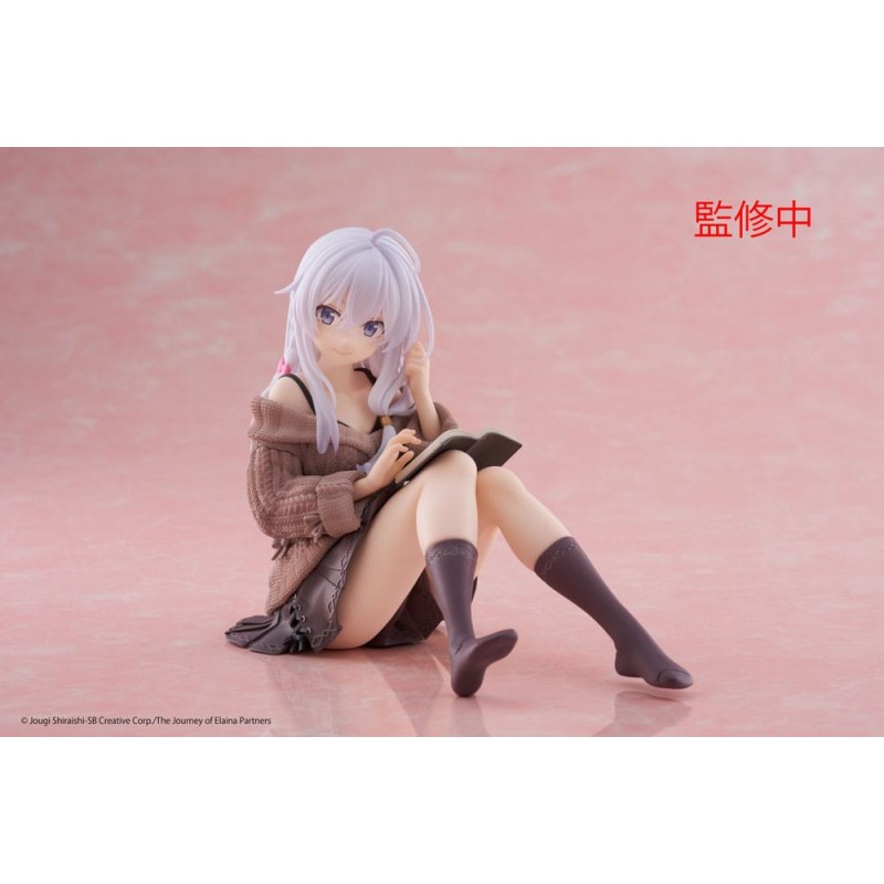 Wandering Witch: The Journey of Elaina statuette PVC Desktop Cute Figure Elaina Casual Clothes Ver. 13 cm      | 0000828358130