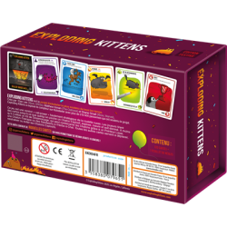 Spel: Exploding Kittens - Feestelijke editie
Uitgever: Exploding Kittens
Engelse versie