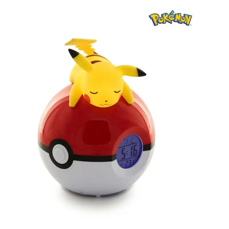 Pokémon réveil lumineux Pokeball Pikachu 18 cm | 3760158113546