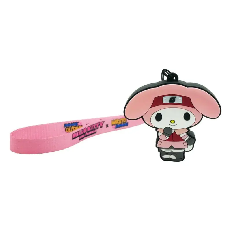 Naruto Shipudden x Hello Kitty porte-clés PVC My Melody Sakura | 3760158116547