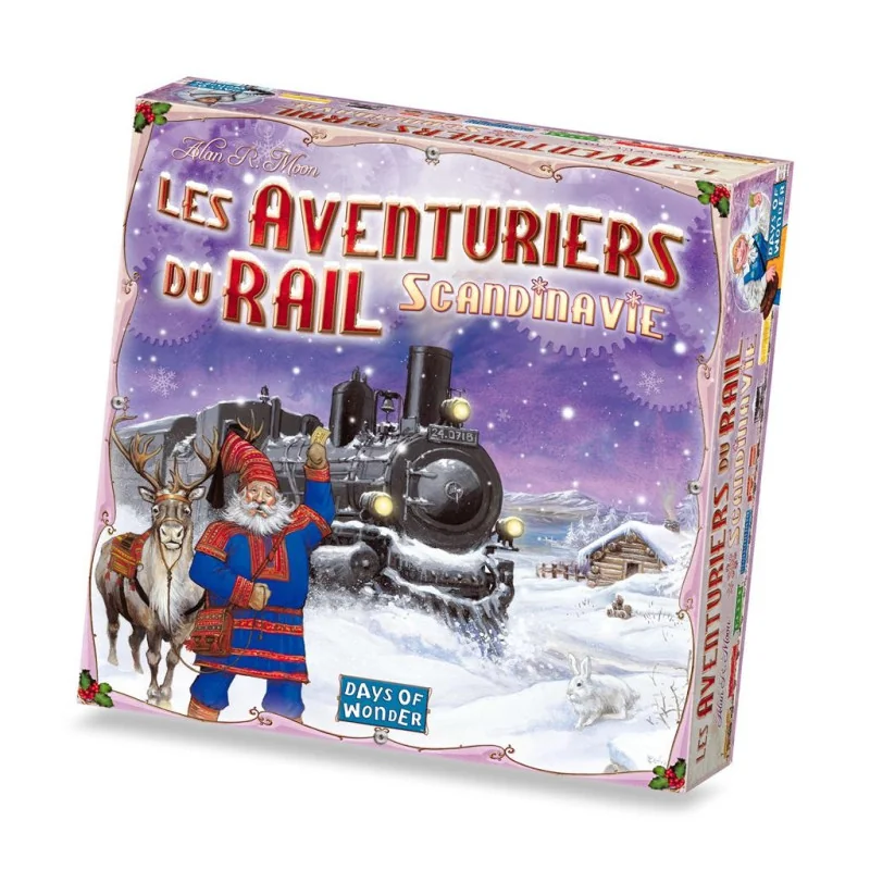 jeu : Les Aventuriers du Rail - Scandinavie éditeur : Days of Wonder version française