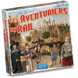 jeu : Les Aventuriers du Rail - Amsterdam éditeur : Days of Wonder version française