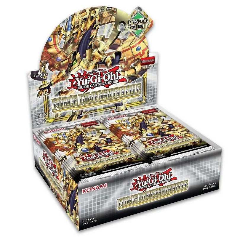 JCC/TCG: YU-GI-OH!
Product: Dimensional Strength - Booster Box ( 24 boosters ) FR
Publisher: Konami
English Version