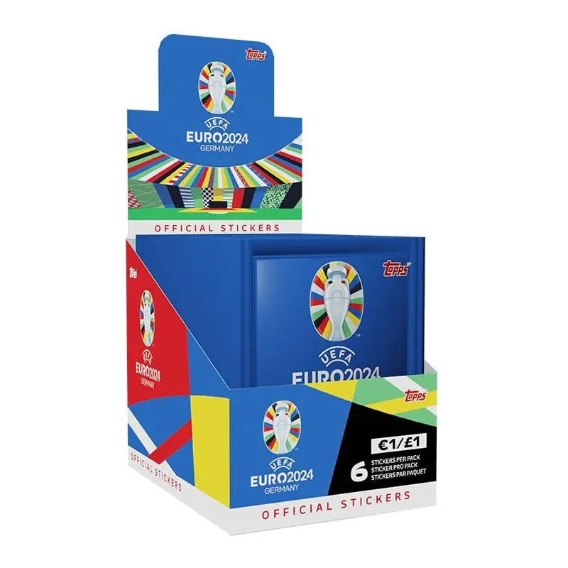 UEFA EURO 2024 Sticker Collection présentoir autocollants (100) | 5053307068360