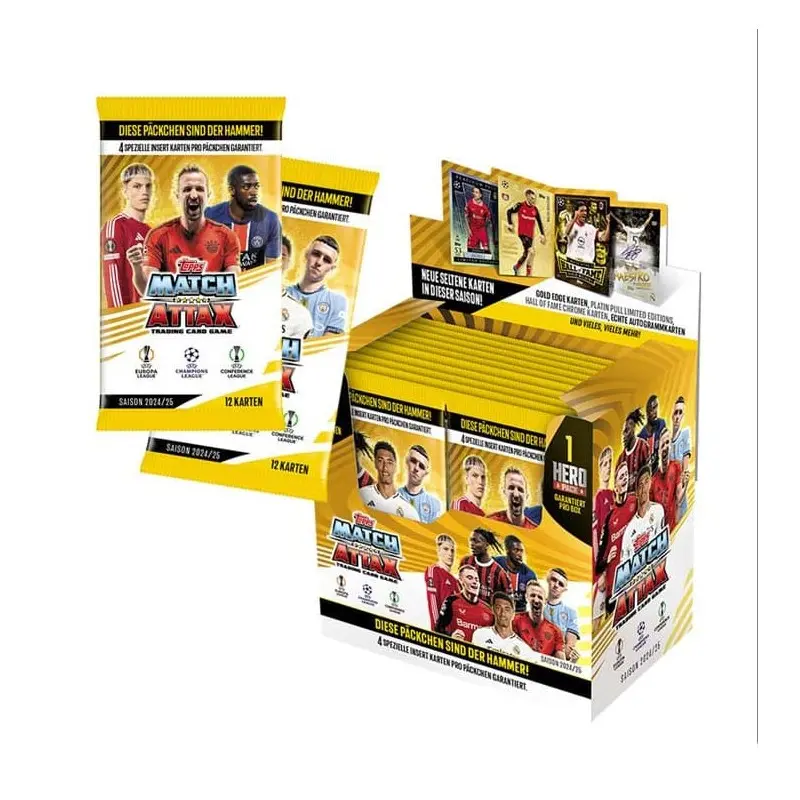 UEFA Club Competitions Match Attax TCG 2024 présentoir boosters (36) *ALLEMAND* | 5053307071636
