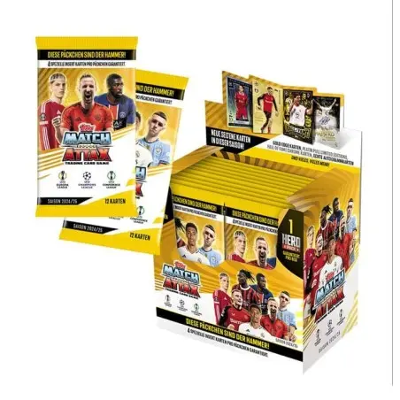 UEFA Club Competitions Match Attax TCG 2024 présentoir boosters (36) *ALLEMAND* | 5053307071636