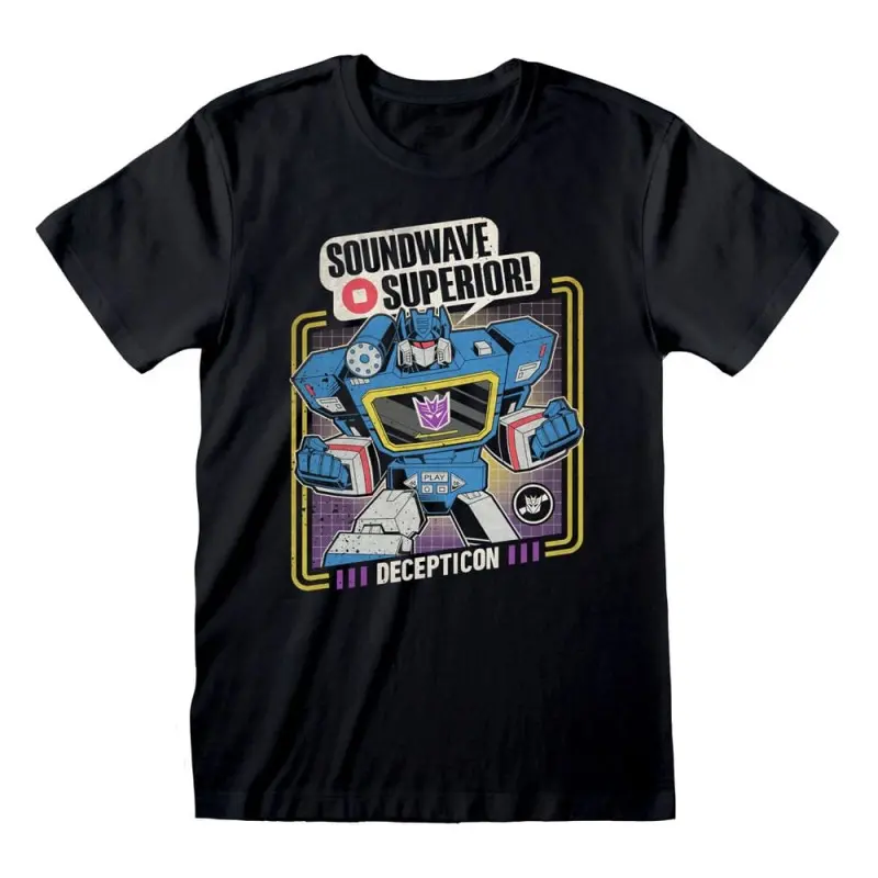 Transformers T-Shirt Soundwave Superior (S) | 5056688562861