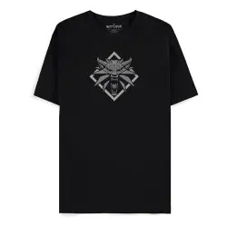 The Witcher T-Shirt Wolf Medallion (S)