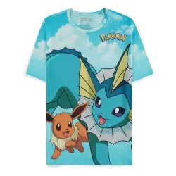 Pokémon T-Shirt Mirage AOP Évoli Evolutions (L)