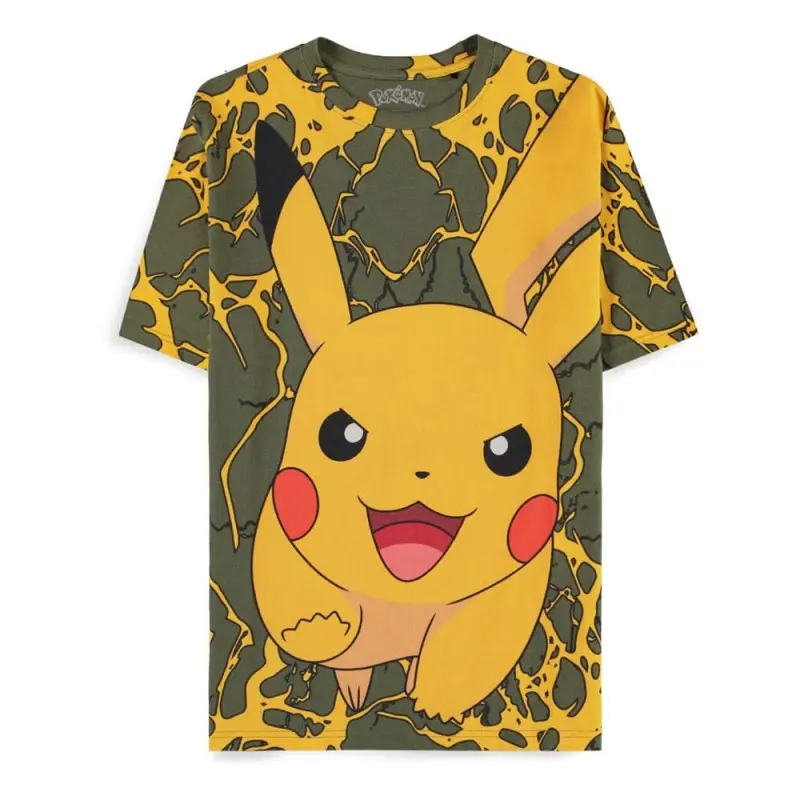 Pokemon T-Shirt Pikachu Lightning (XXL) | 8718526190991