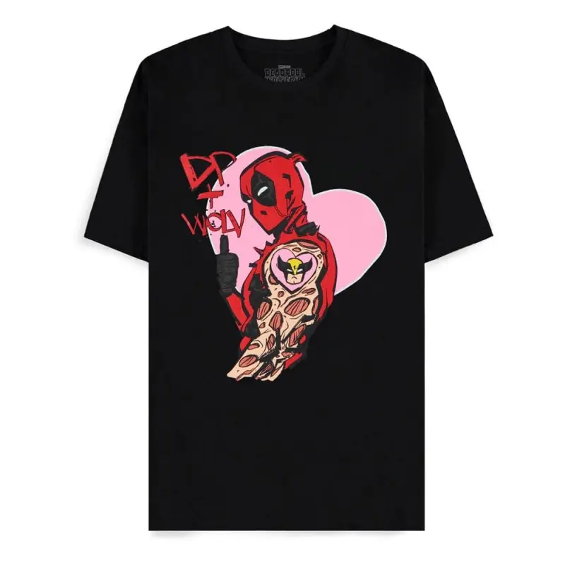 Deadpool T-Shirt I Heart You (L) | 8718526213713