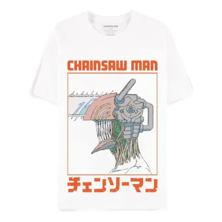 Chainsaw Man T-Shirt Three Tone Chainsaw (L) | 8718526210439