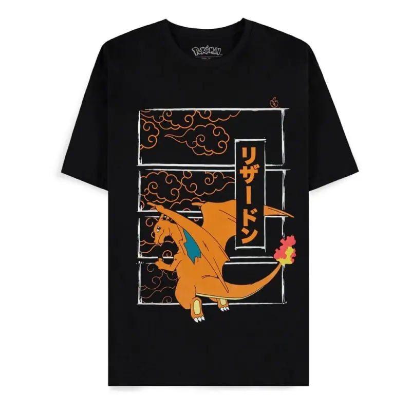 Pokémon T-Shirt Dracaufeu (M) | 8718526219135