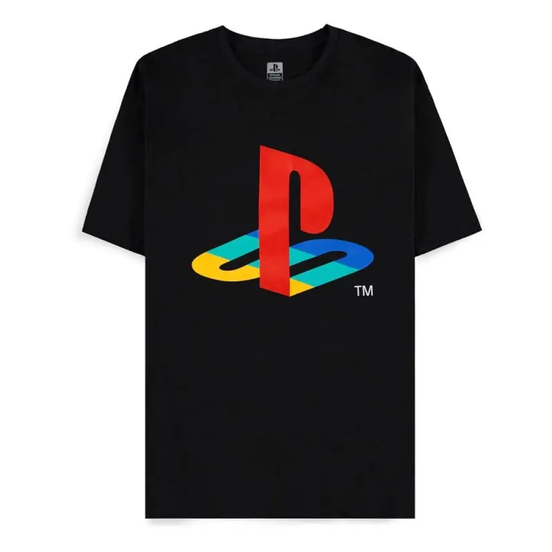 PlayStation T-Shirt Logo Black (L) | 8718526407112