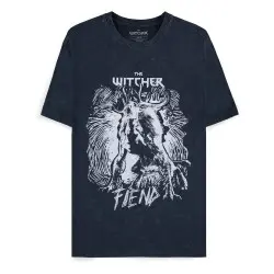 The Witcher T-Shirt Dark Blue Fiend (S)