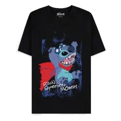 Lilo & Stitch T-Shirt Superhero Black (L)