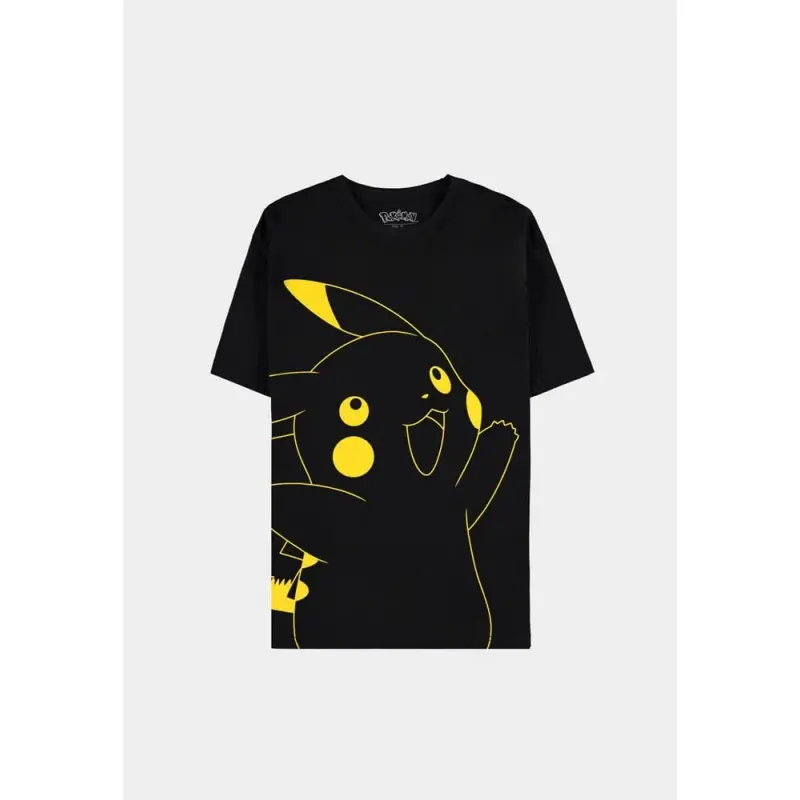 Pokemon T-Shirt Pikachu Outline (L) | 8718526398366