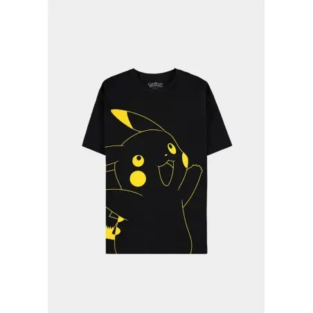 Pokemon T-Shirt Pikachu Outline (L) | 8718526398366