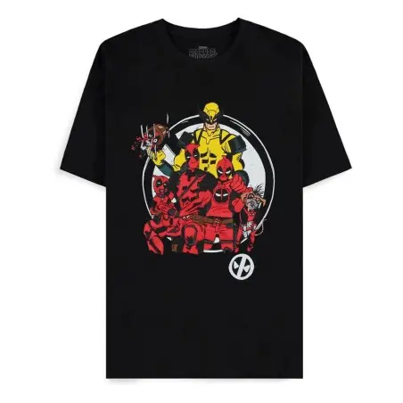 Deadpool T-Shirt Family Portrait (L) | 8718526213614