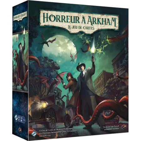 Spel: Arkham Horror PvE: herziene editie
Uitgever: Fantasy Flight Games
Engelse versie