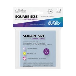 Ultimate Guard 50 pochettes Supreme Sleeves jeux de plateau au format carré