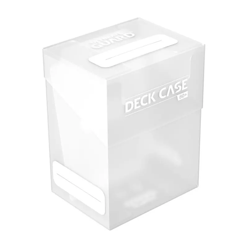 Ultimate Guard boîte pour cartes Deck Case 80+ taille standard Transparent | 4260250074961