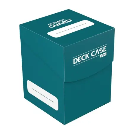 Ultimate Guard boîte pour cartes Deck Case 100+ taille standard Bleu Pétrole | 4260250075524