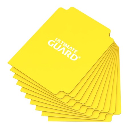 Ultimate Guard 10 intercalaires pour cartes Card Dividers taille standard Jaune