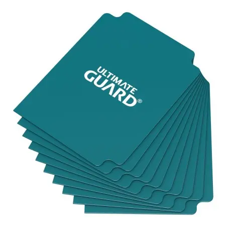 Ultimate Guard 10 intercalaires pour cartes Card Dividers taille standard Bleu Pétrole | 4260250078891